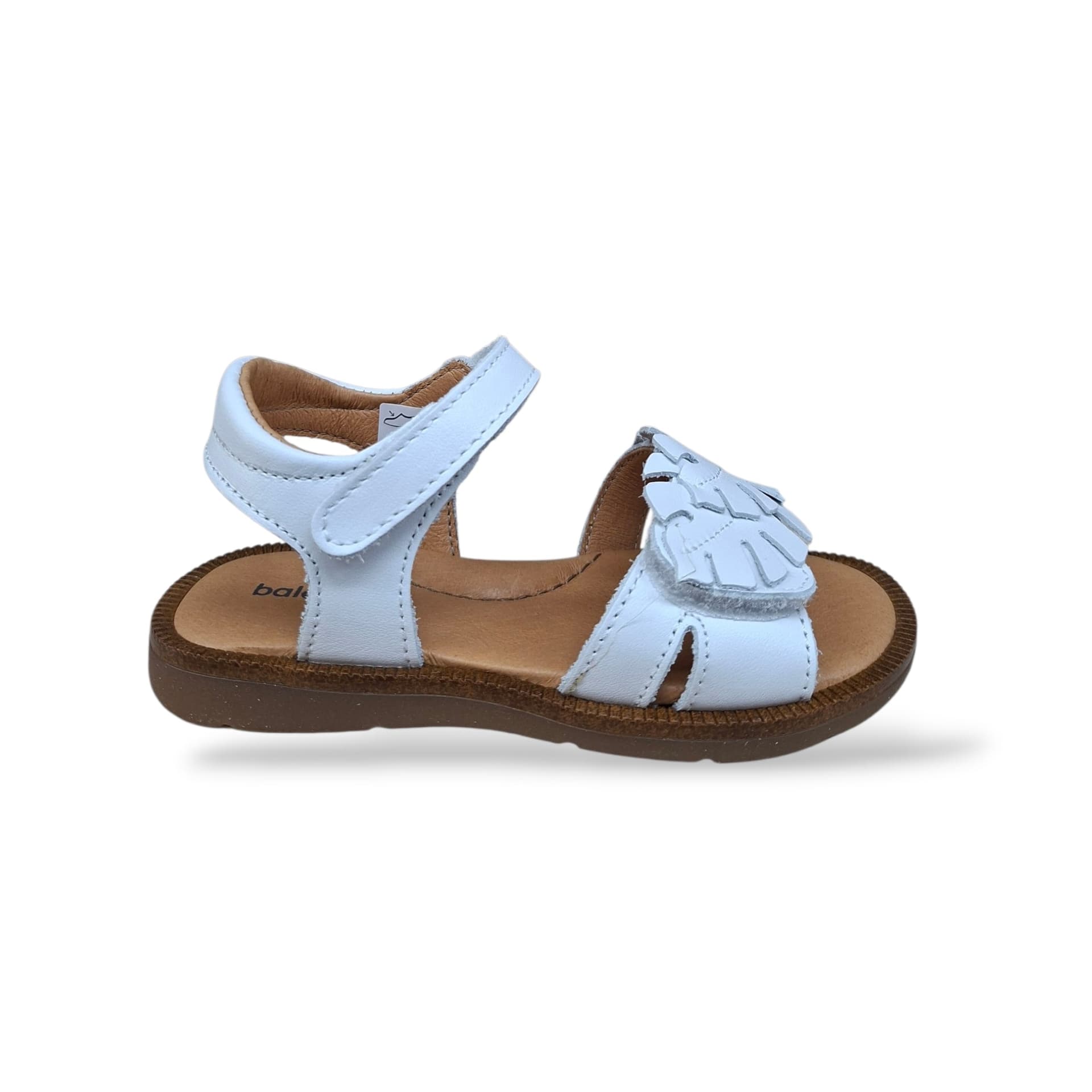 Sandali Balocchi Paris 161462 Bianco Bambine e Ragazze – Pelle Velcro Cerimonia Comunione - 6