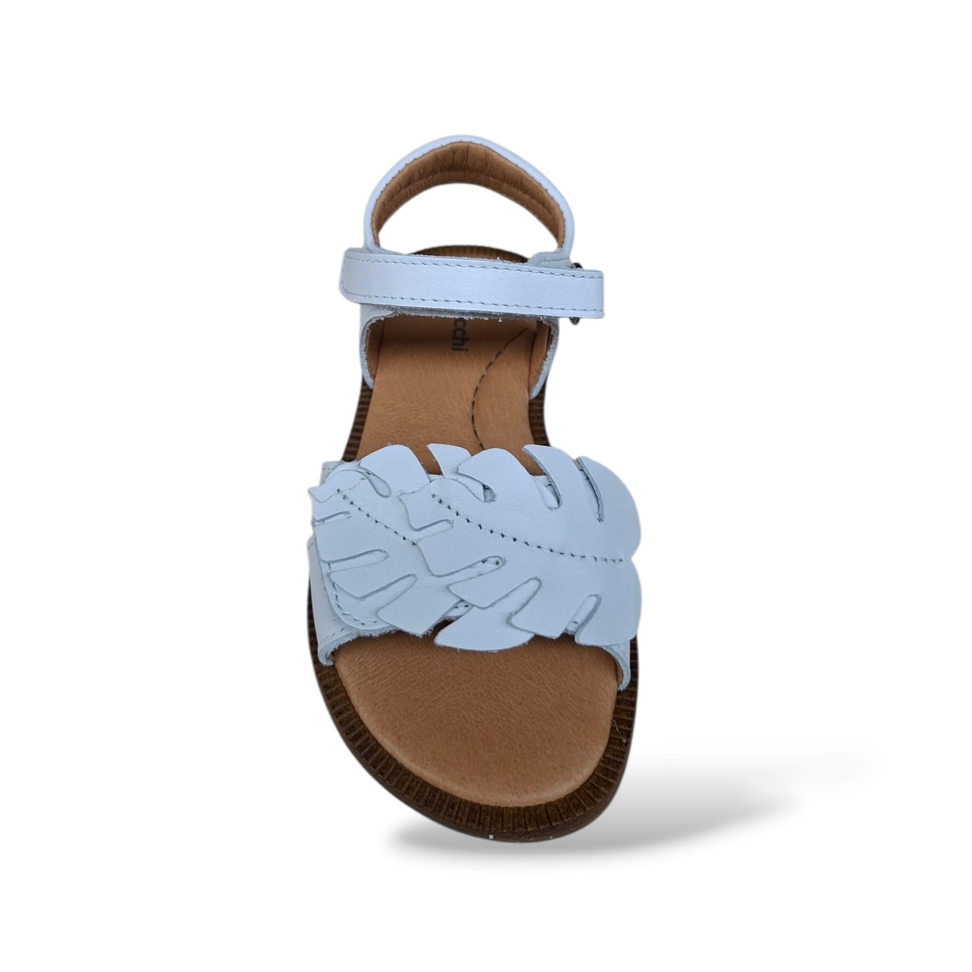 Sandali Balocchi Paris 161462 Bianco Bambine e Ragazze – Pelle Velcro Cerimonia Comunione - 4