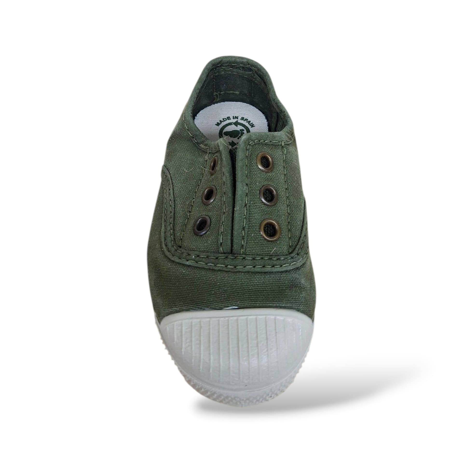 Sneakers Bambini Natural World 470 Verdone Elastico – Scarpe Vegane Traspiranti Primavera Estate - 4
