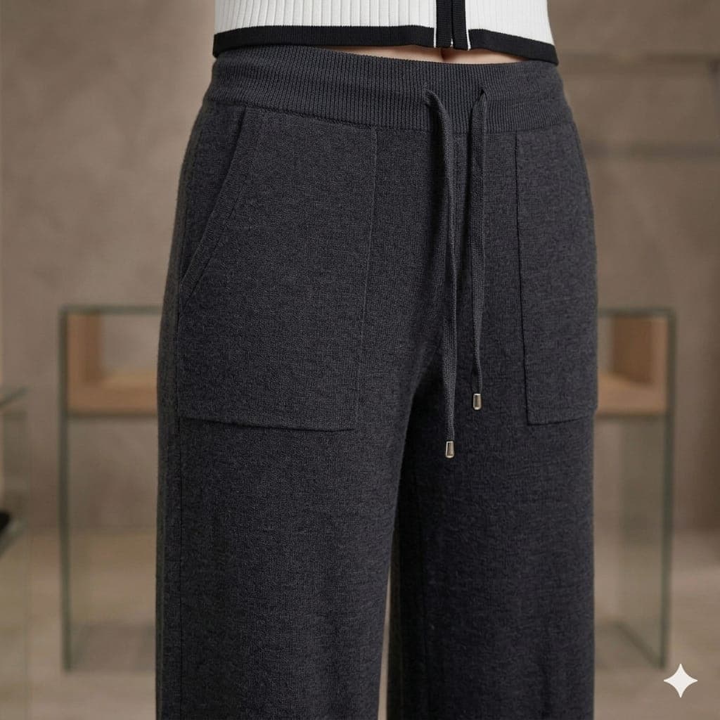 Tuta Donna Primavera/Estate Bisbigli BSE55102/55103 con Zip e Pantalone Palazzo - 3