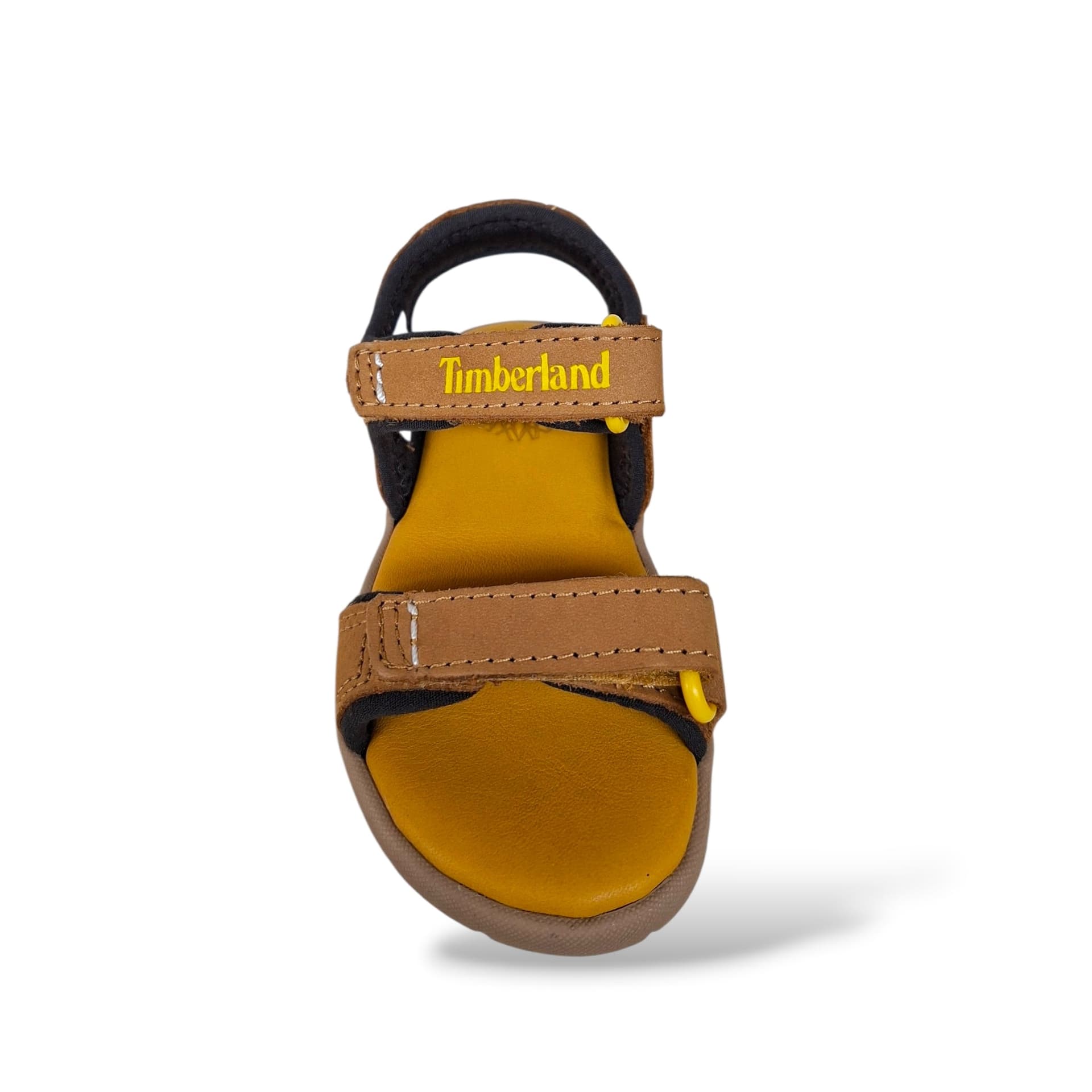 Sandali Bambino Timberland Perkins Row TB0A2AWH754 – Camel e Giallo con Velcro | Avventura e Qualità Outdoor per l'Estate - 4