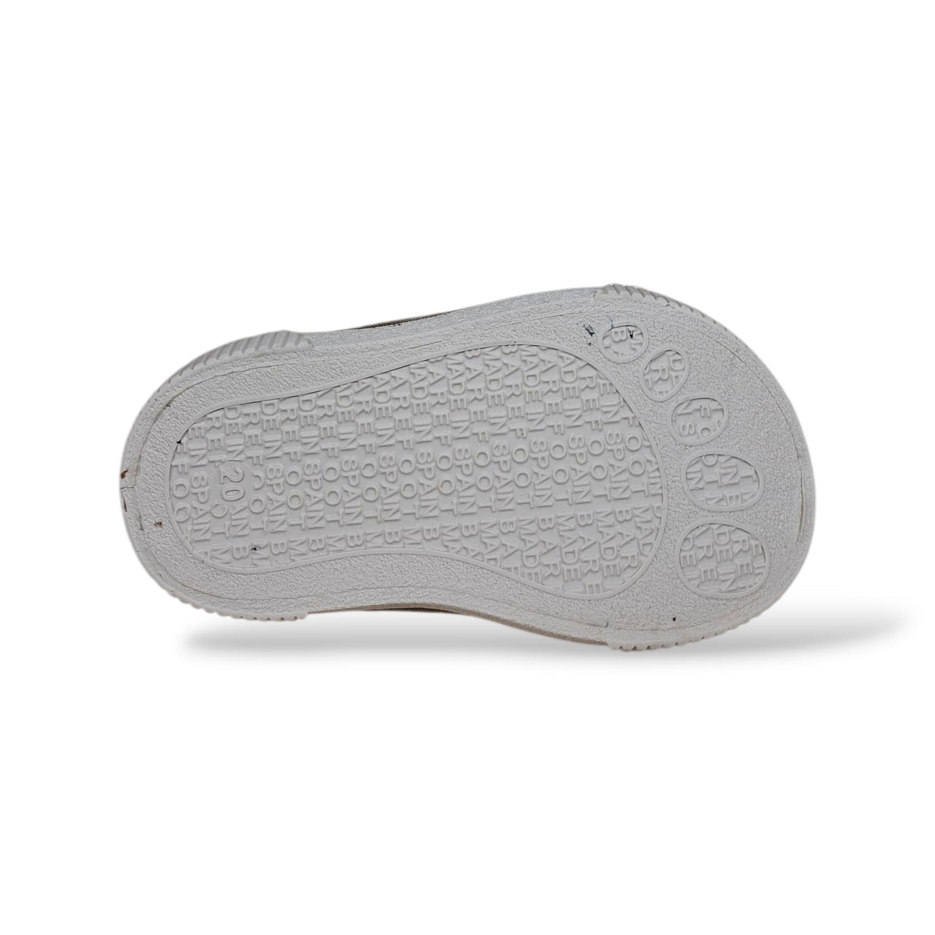 Sneakers Barefoot Bambini Beige Natural World 4521 – Vegane, Velcro, Bio | Scarpetteria Gica - 5