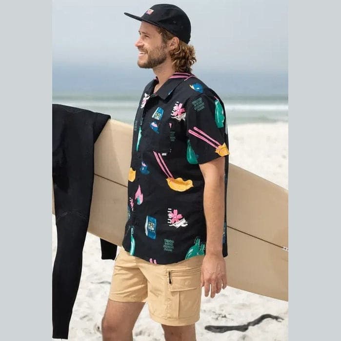 Camicia Picture Mataikona Japan print Multicolor - 4