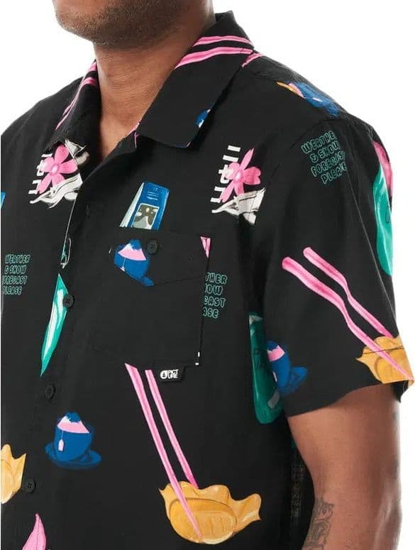 Camicia Picture Mataikona Japan print Multicolor - 5
