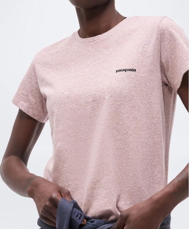 T-Shirt Patagonia Logo Resp Rose - 3