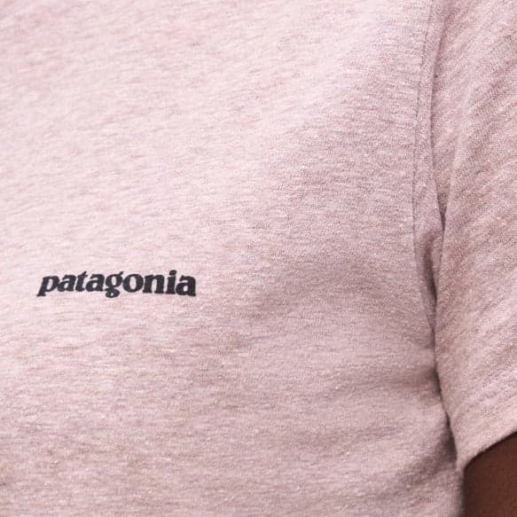 T-Shirt Patagonia Logo Resp Rose - 4