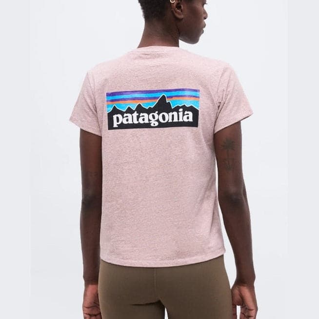 T-Shirt Patagonia Logo Resp Rose - 5