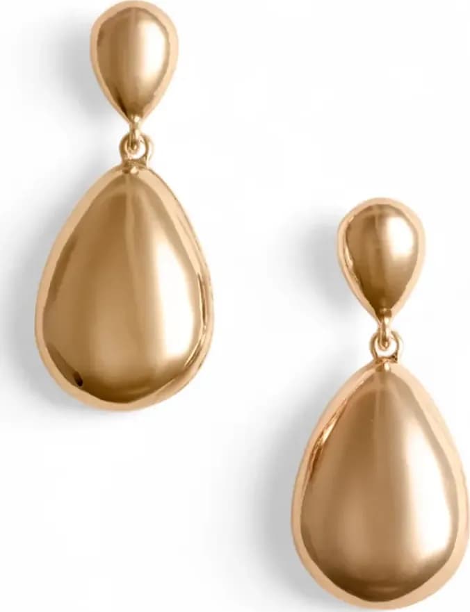 MYA ACCESSORIES | Orecchini pendenti a goccia in metallo - 2