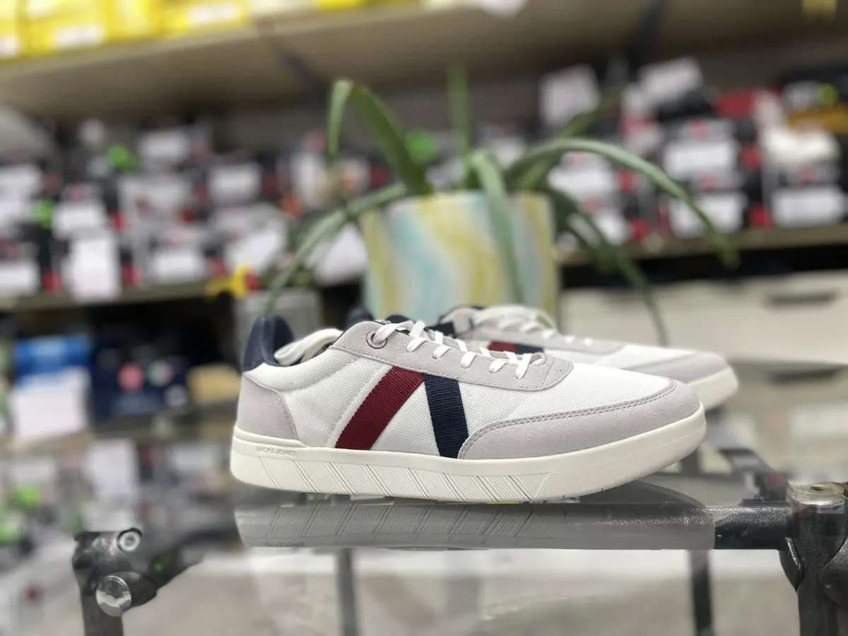 JACK &amp; JONES Sneakers uomo ZAYN COMBO canvas white - 5