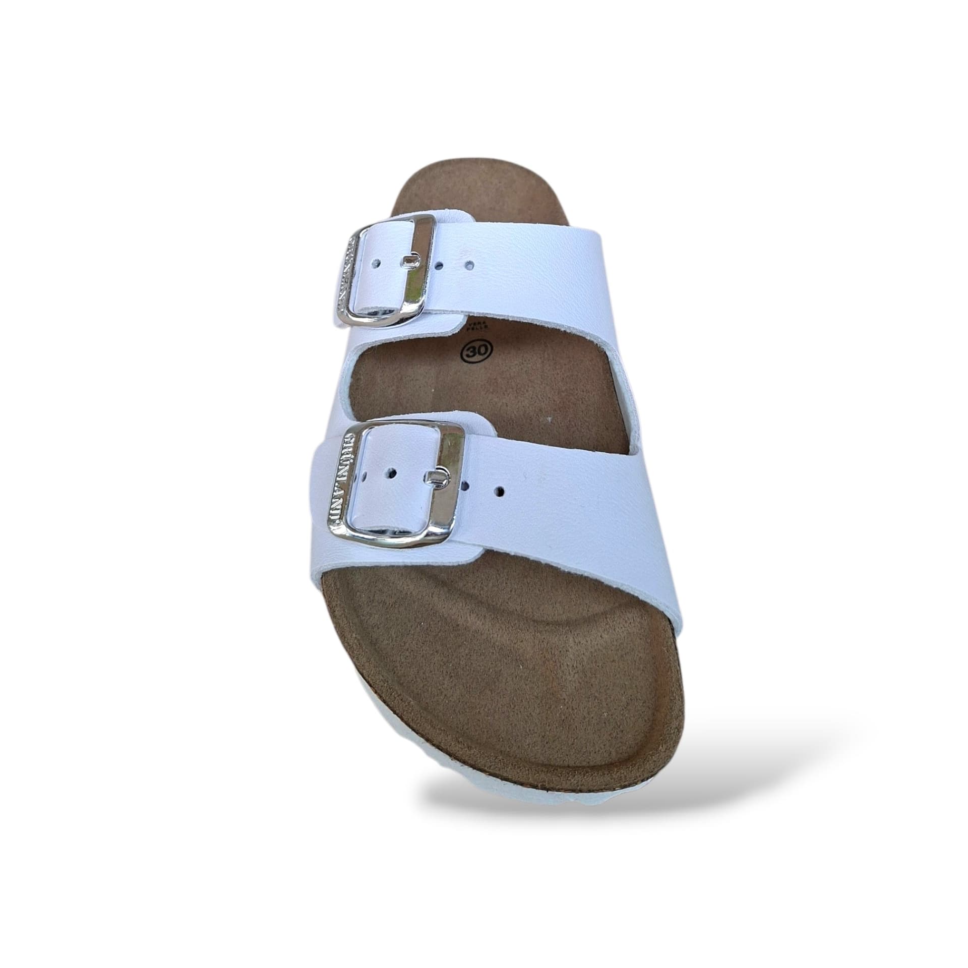 Ciabatta Bio Sughero Bambini e Ragazzi Grunland Junior Luce Bianco – Sottopiede Sughero EVA Unisex - 4