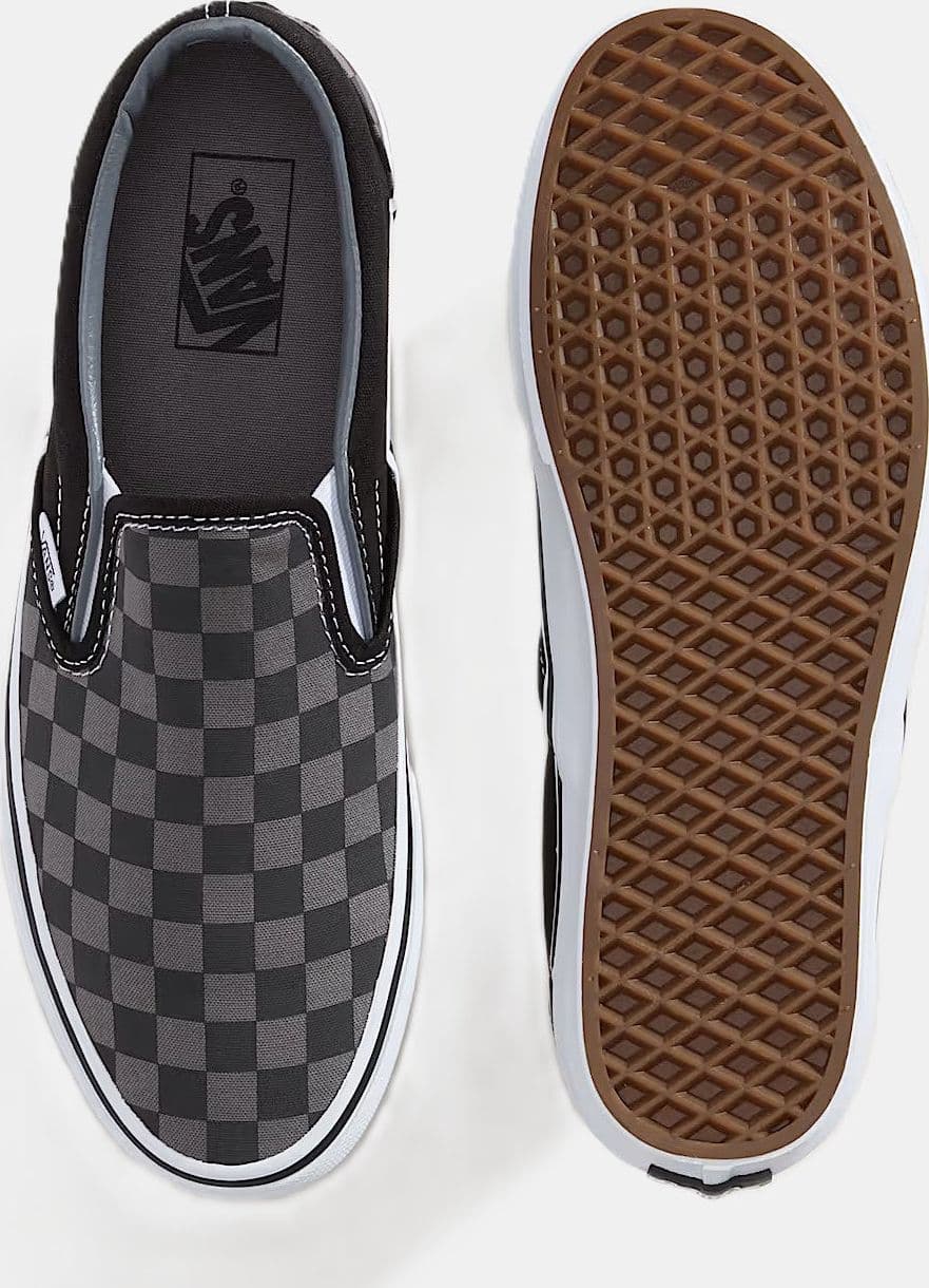 Sneakers Vans Slip-On black pewter Check - 3