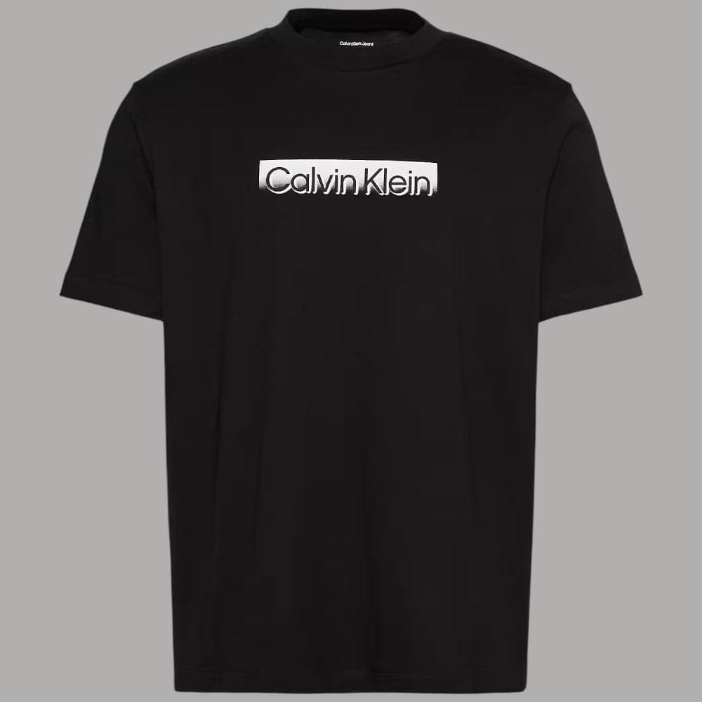 T-shirt Calvin Klein Cotone 100% Logo Metallic Elegante - 6