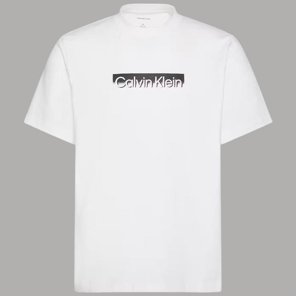 T-shirt Calvin Klein Cotone 100% Logo Metallic Elegante - 4