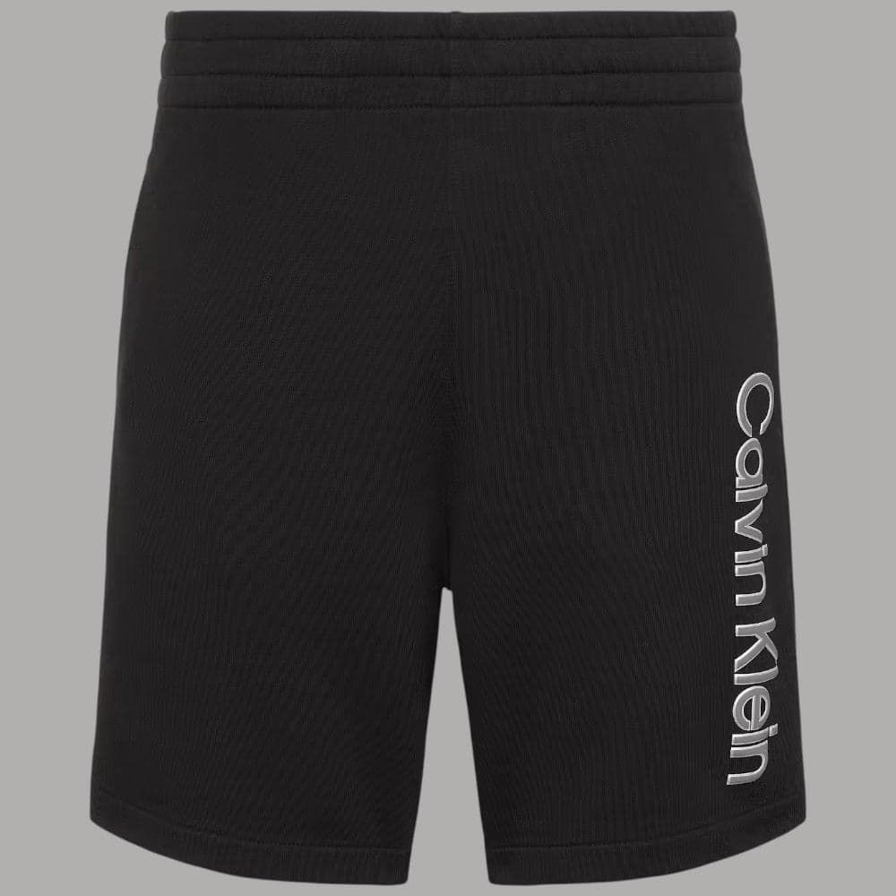 Calvin Klein Pantaloncini Tuta Logo Groffato Cotone Regular - 12