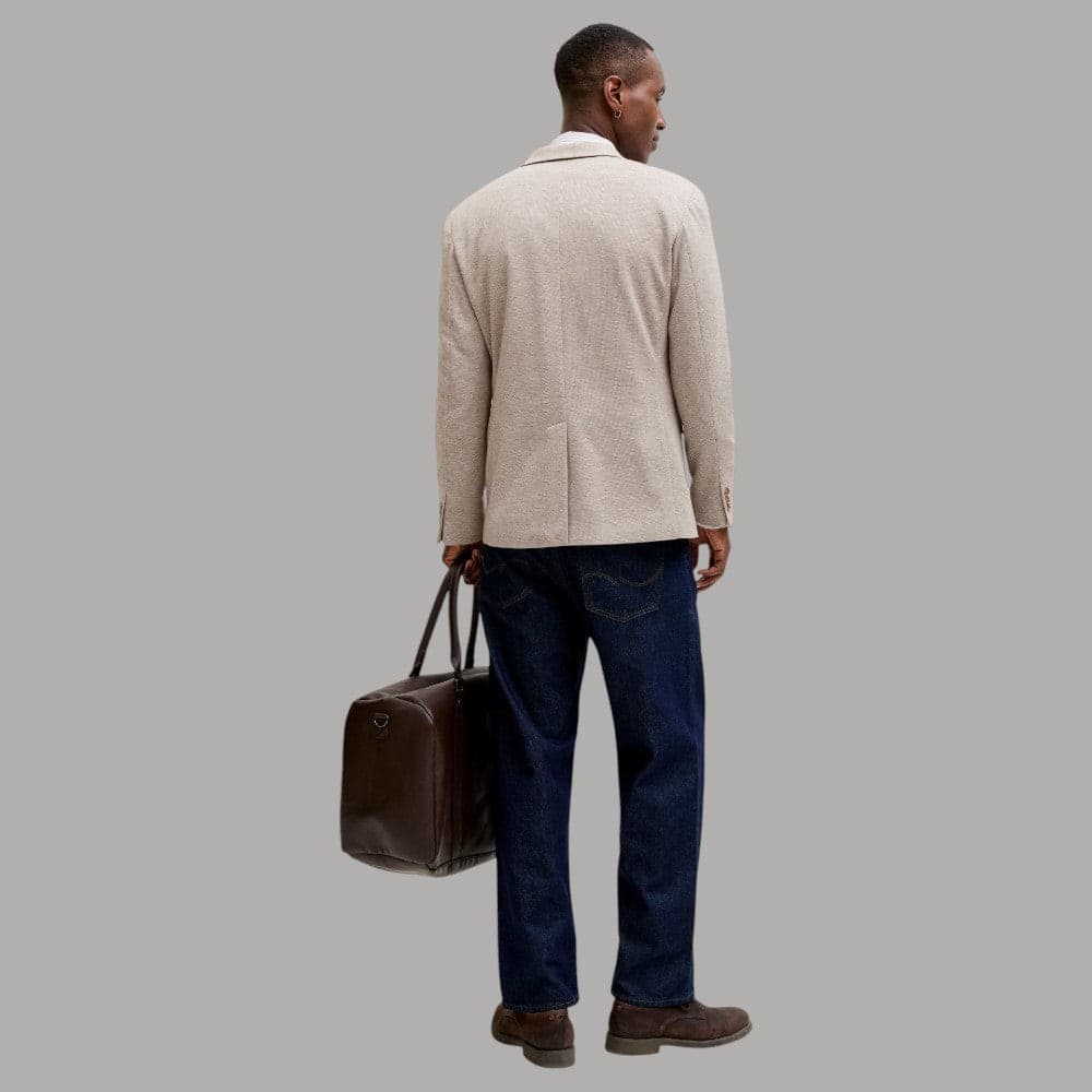 Giacca Blazer Slim Fit Martin in Jersey Leggero - Jack Jones - 4