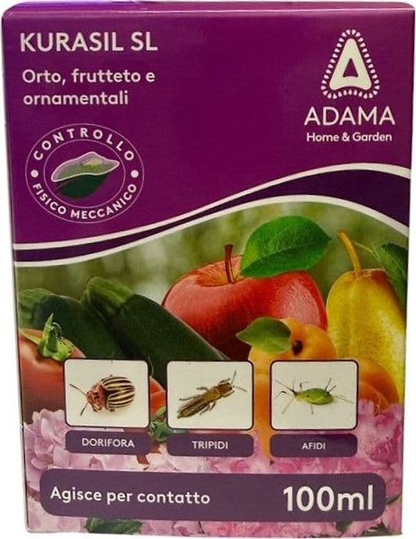 Kurasil SL ml 100 Protezione Innovativa e Sostenibile per Orticole Frutticole e Ornamentali Adama - 2