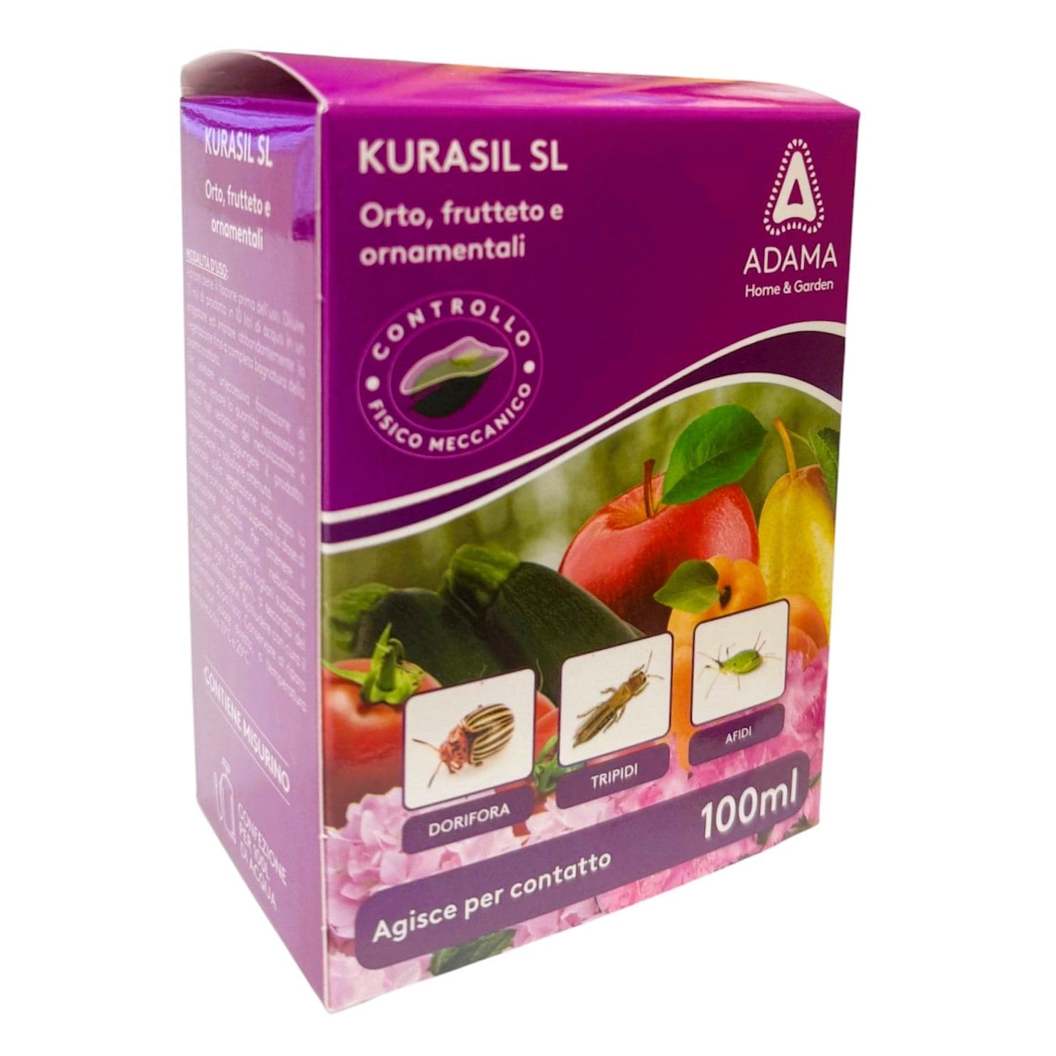 Kurasil SL ml 100 Protezione Innovativa e Sostenibile per Orticole Frutticole e Ornamentali Adama - 3