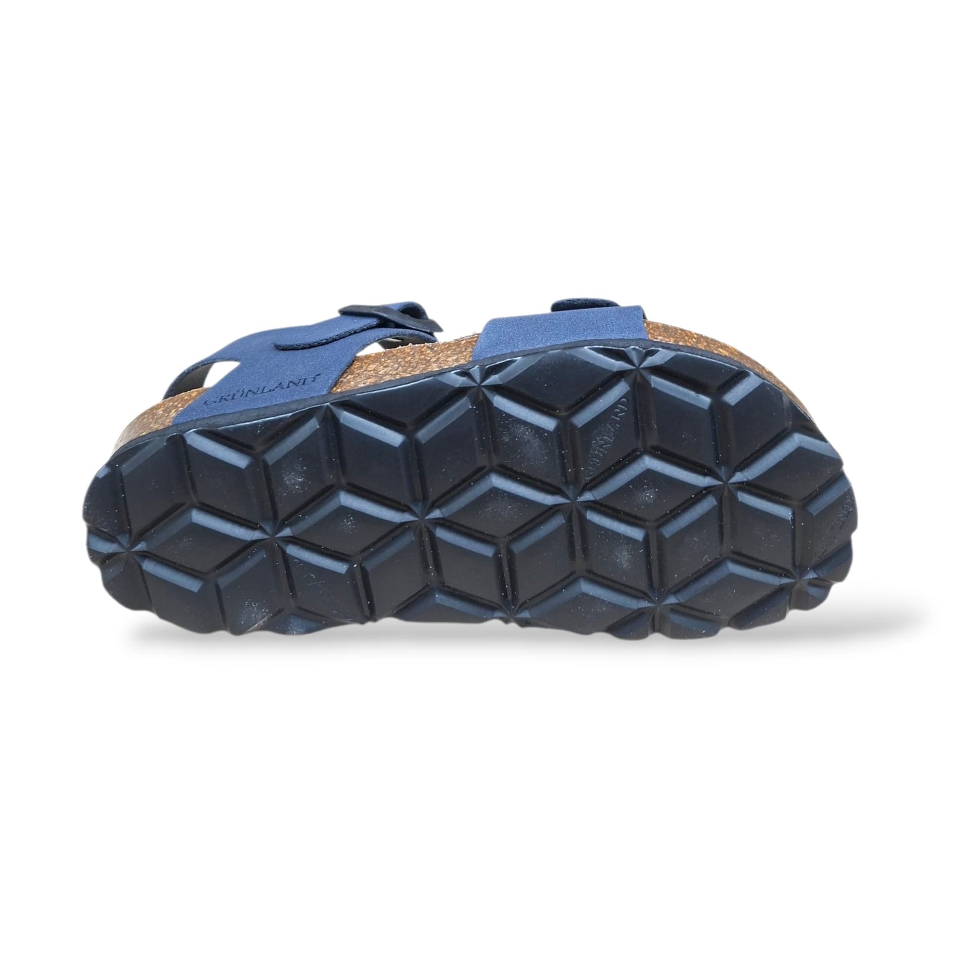 Sandalo Bio Sughero Bambini e Ragazzi Grunland Junior Luce Blu – Fibia Sottopiede Sughero EVA Unisex - 5