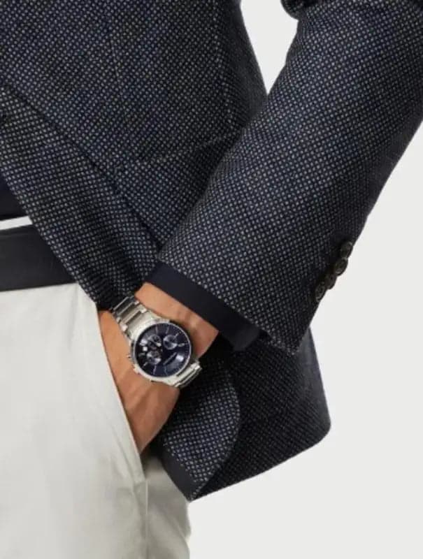 AR2448 Orologio Emporio Armani Blu 0000000420 - 5