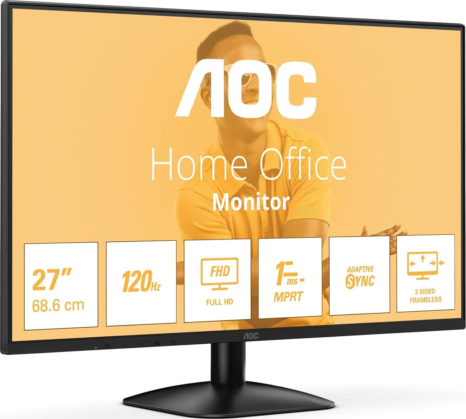 AOC Monitor Full HD 27'' 27B31H (1920x1080) FHD IPS 120hz