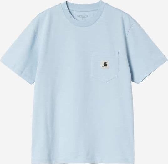 T shirt Carhartt W Pocket Aqua - 3