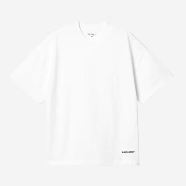 T Shirt Carhartt Link Script White - 3