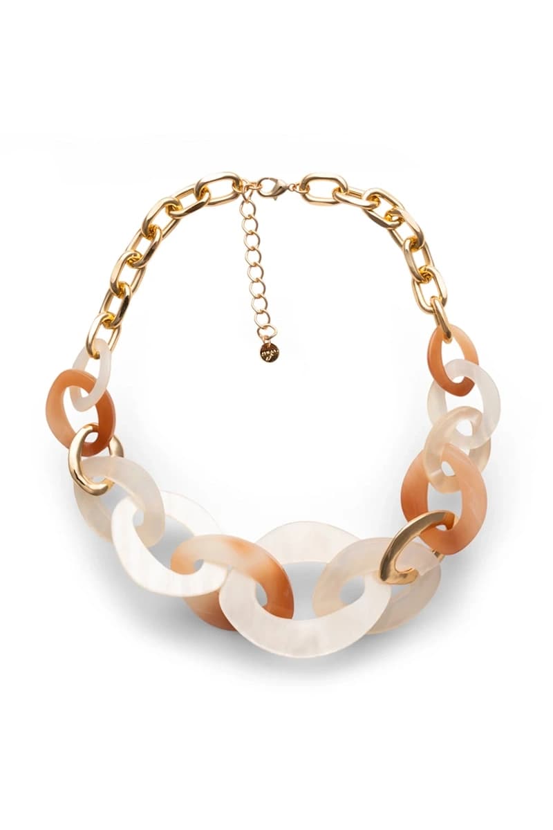 Collana girocollo con anelli in acrilico | MYA ACCESSORIES - 3