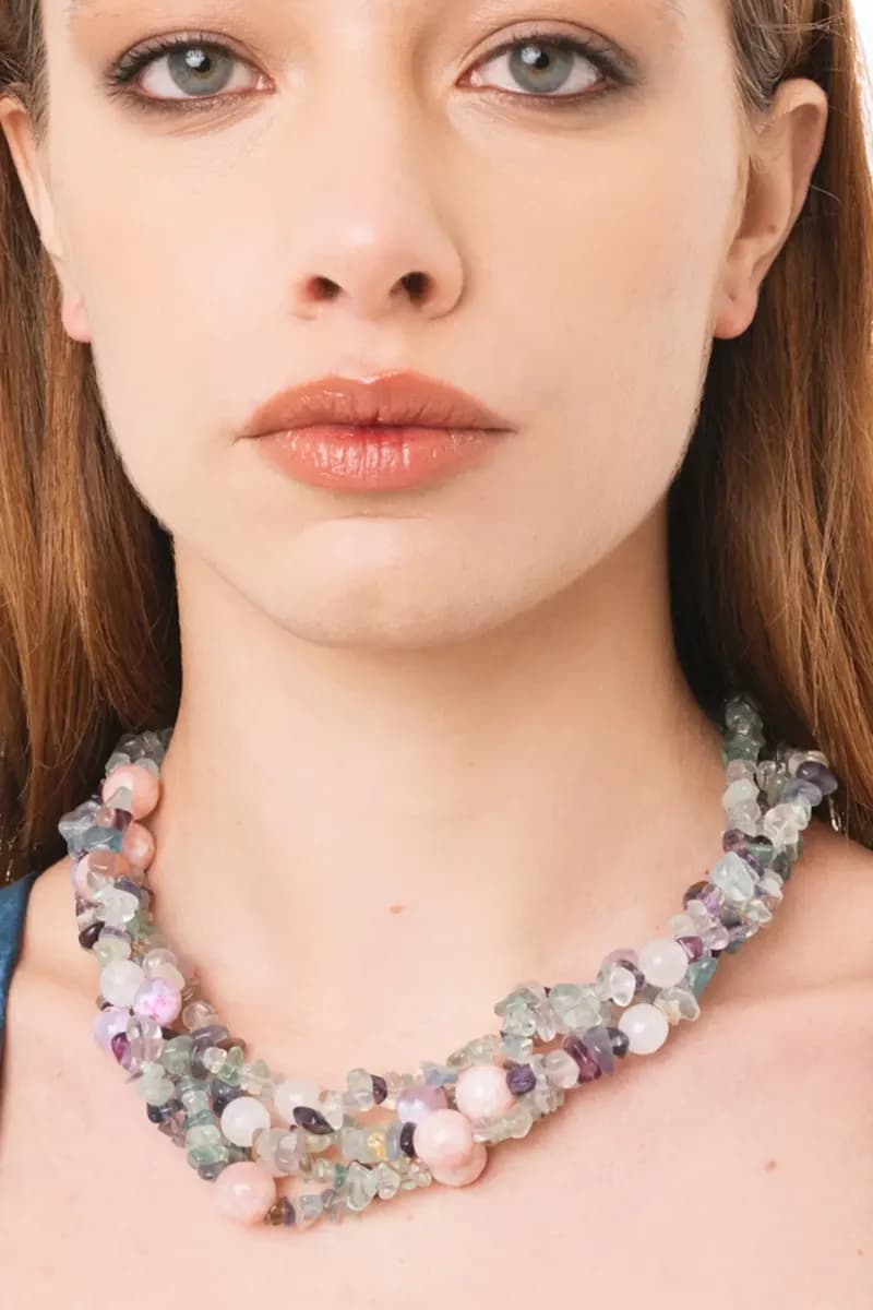 Collana girocollo multilinee con pietre dure | MYA ACCESSORIES - 4