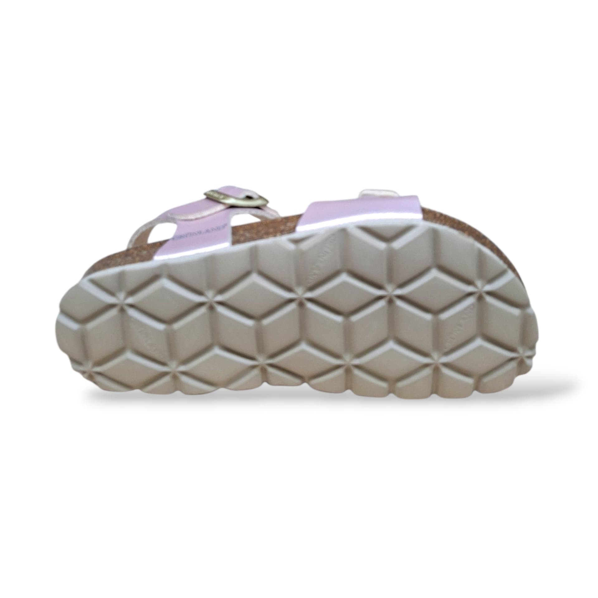 Sandalo Bio Sughero Bambine e Ragazze Grunland Junior Luce Pink – Fibia Sottopiede Sughero EVA - 5