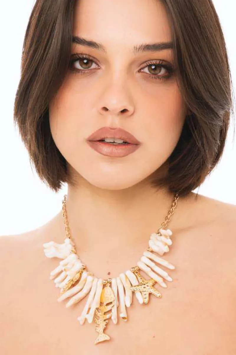 Collana girocollo con coralli in acrilico | MYA ACCESSORIES - 3