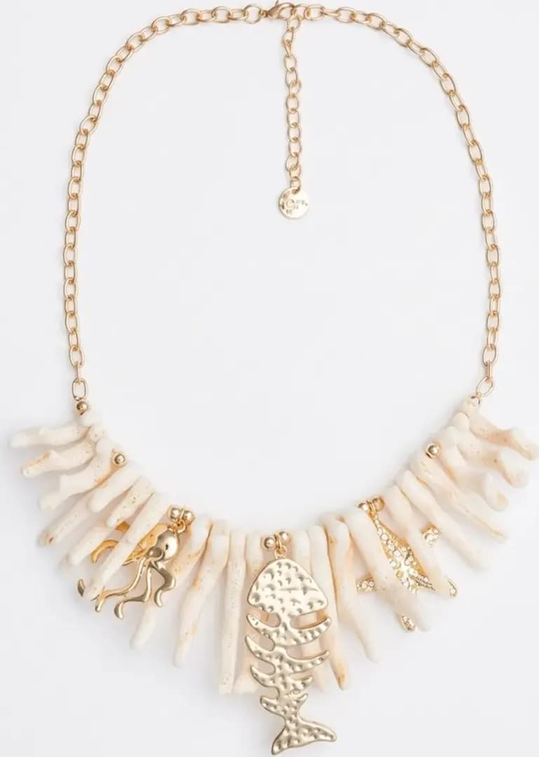Collana girocollo con coralli in acrilico | MYA ACCESSORIES - 2
