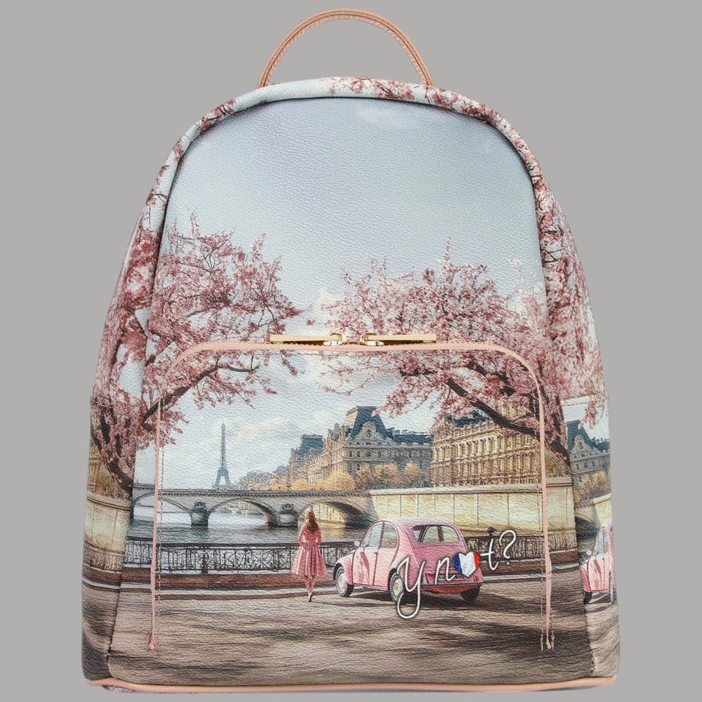 YNot Zaino Donna Yesbag Medio Stampa Città Pratico e Versatile - 3