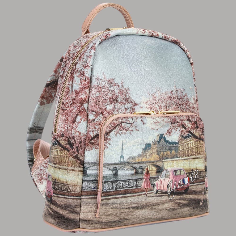 YNot Zaino Donna Yesbag Medio Stampa Città Pratico e Versatile - 4
