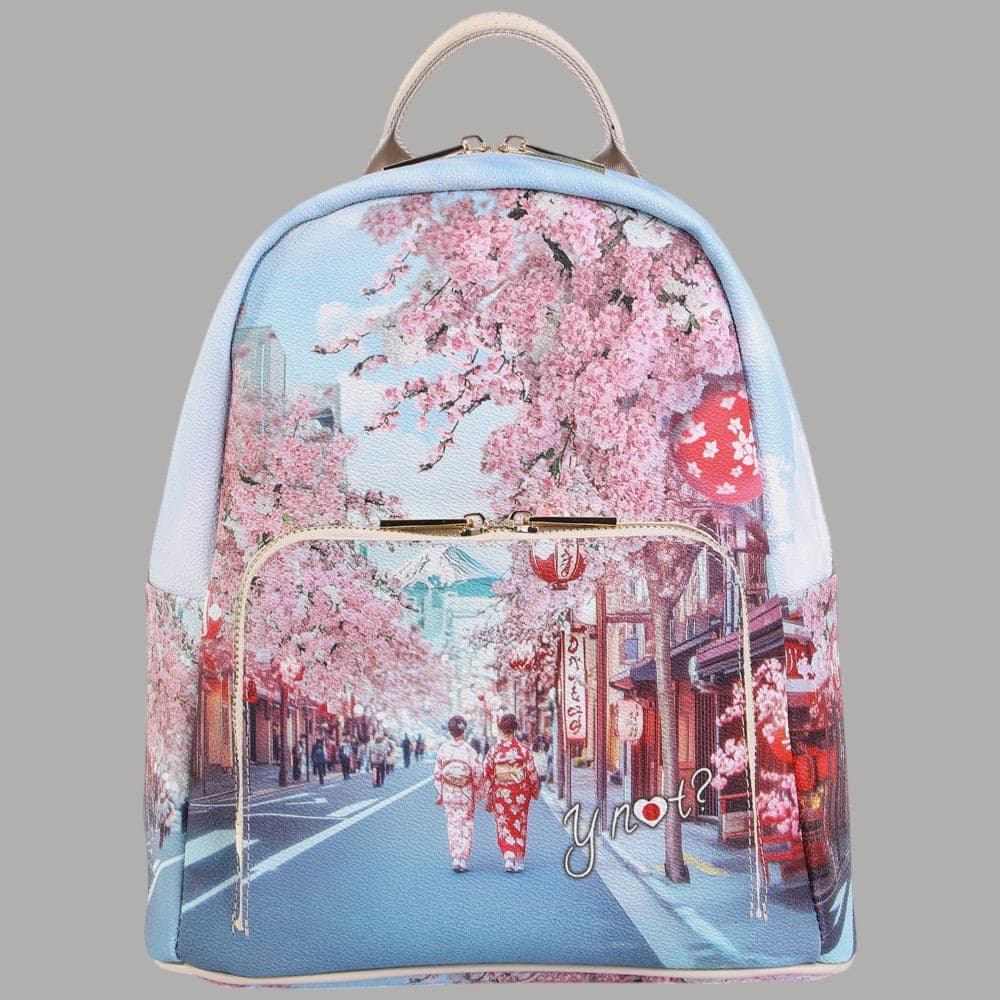 YNot Zaino Donna Yesbag Medio Stampa Città Pratico e Versatile - 5