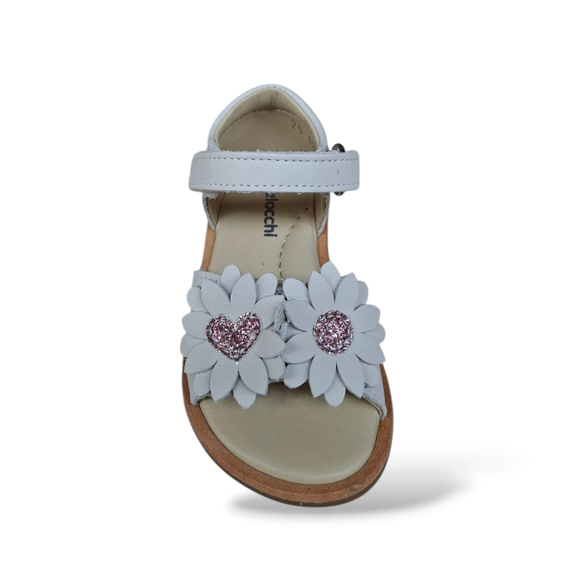 Sandali Tallonati Primi Passi Balocchi Paris 161339 Beige – Pelle Velcro Bambine - 4
