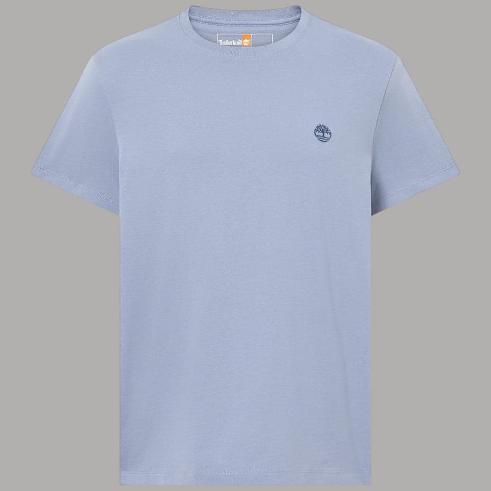 T-shirt Timberland Uomo Cotone Slim con Logo Ricamato - 18