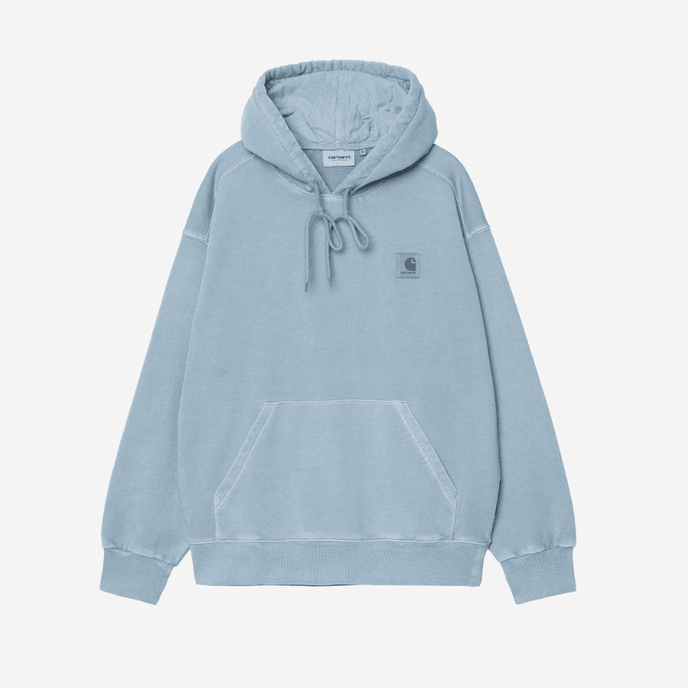Felpa Carhartt Hooded Nelson clay blue dyed - 6