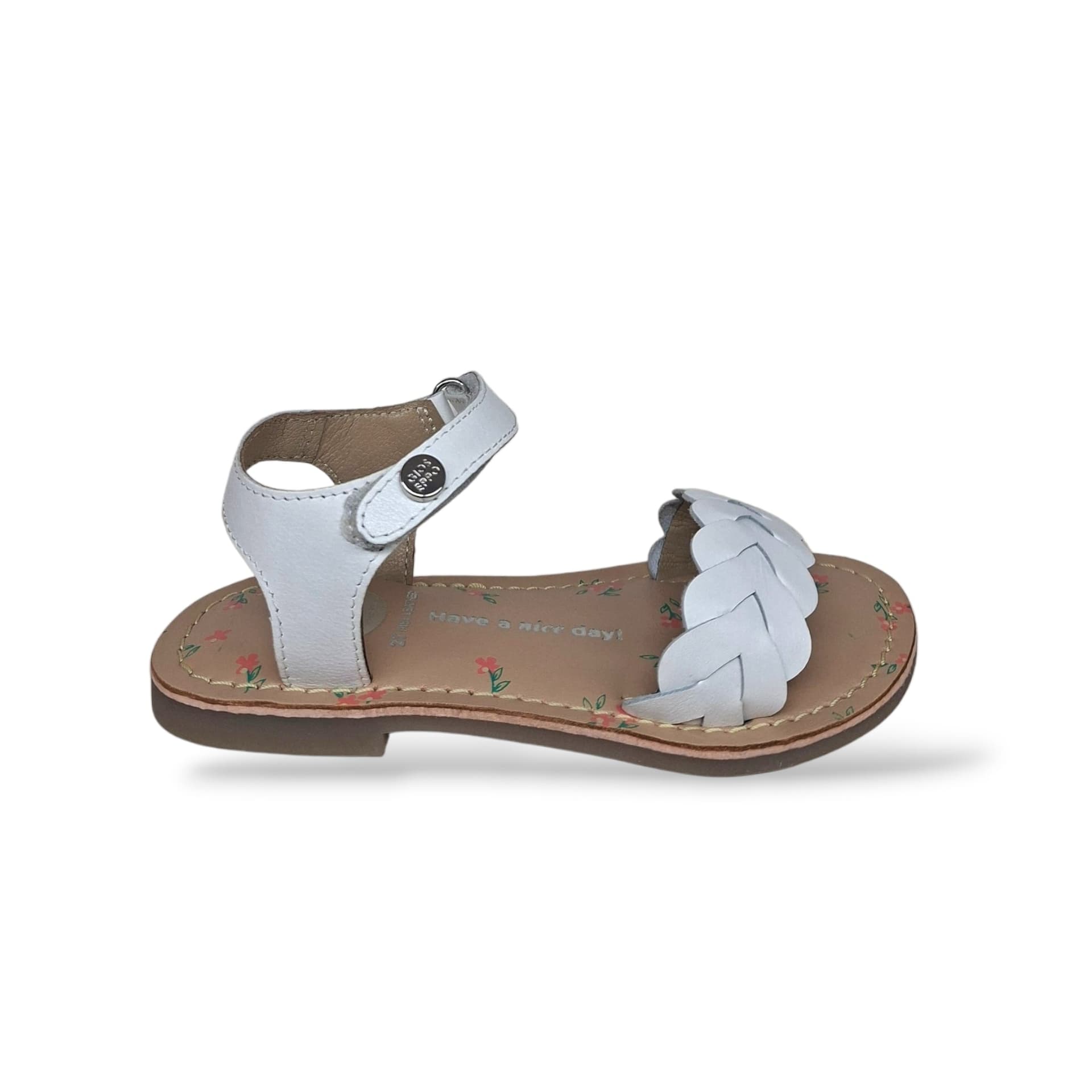 Sandali Ragazza GIOSEPPO PASMAN 78928 – Bianco in Pelle | Velcro per un Look Fresco e Versatile - 6
