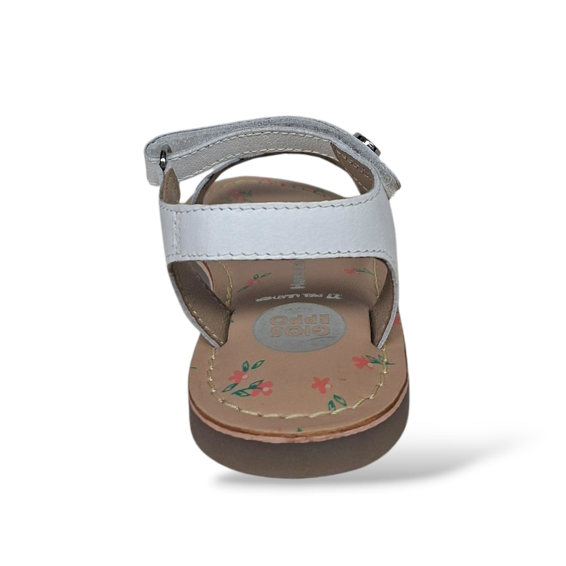 Sandali Ragazza GIOSEPPO PASMAN 78928 – Bianco in Pelle | Velcro per un Look Fresco e Versatile - 3