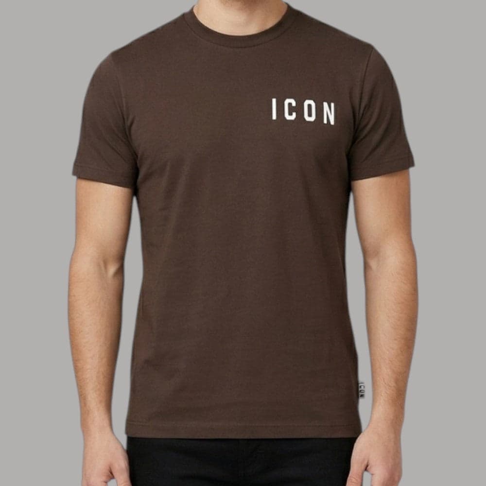 Maglietta ICON Cotone Uomo Logo Frontale - 3