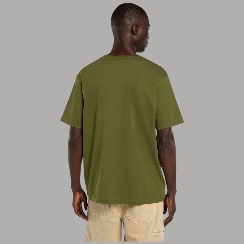 T-shirt Dickies Mapleton Cotone verde Logo Iconico Regular Fit - 2