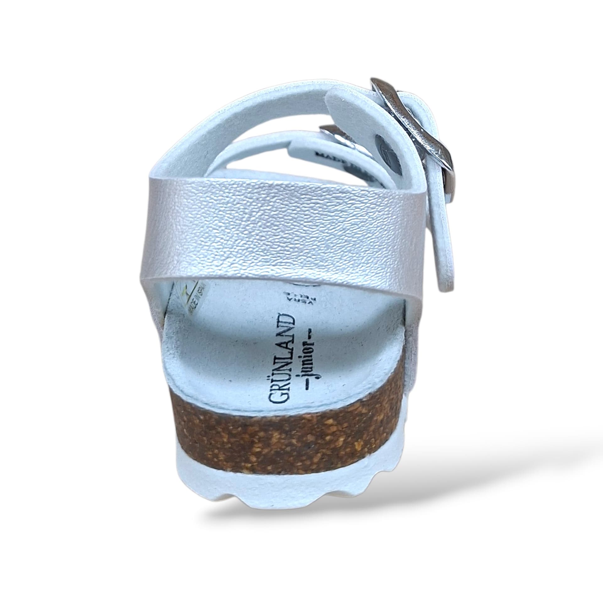 Sandalo Bio Sughero Bambine Grunland Junior Aria Perla – Primi Passi Fibia EVA - 3