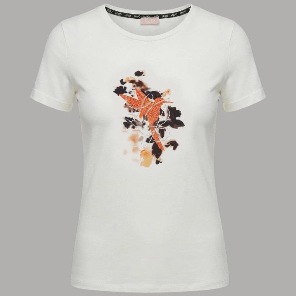 Liu Jo t-shirt con strass applicati TA6163JS003 - 3