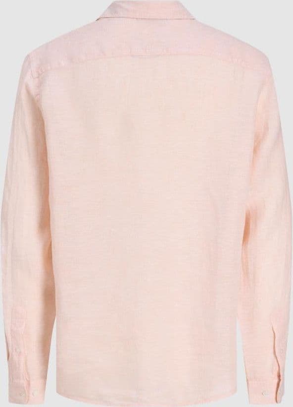 Camicia Jack & Jones Lawrence Linen LS Pink - 4
