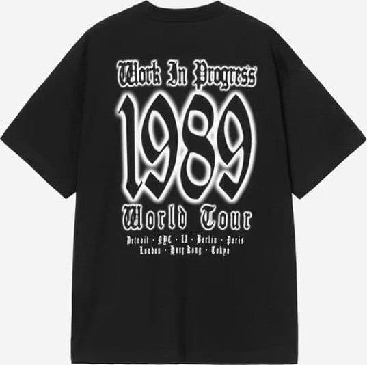 T Shirt Carhartt World TouRr Black - 2