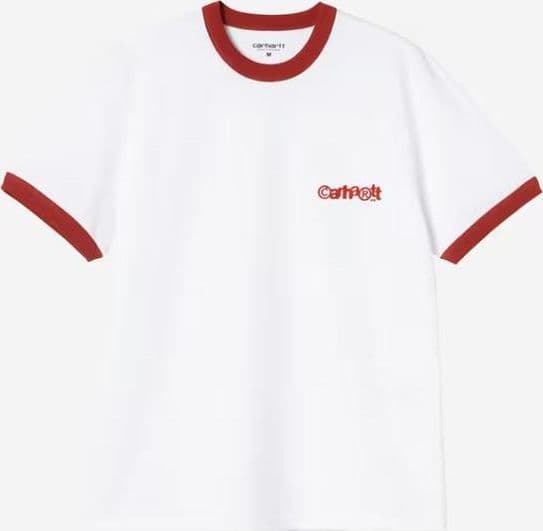 T Shirt Carhartt Ringer White - 3