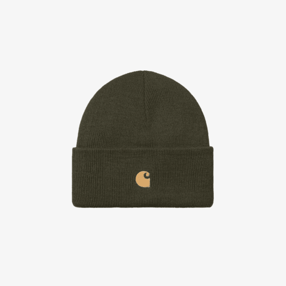 Beanie Carhartt Chase Olive Gold - 3