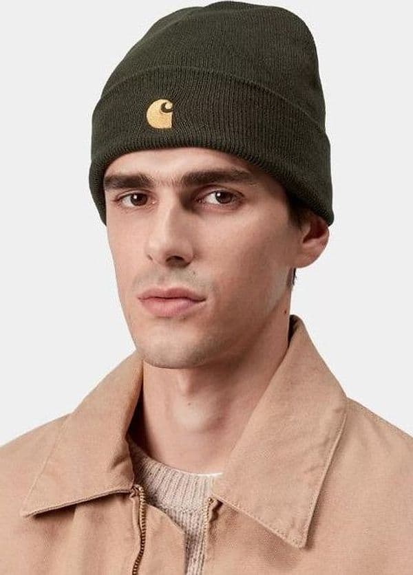 Beanie Carhartt Chase Olive Gold - 2