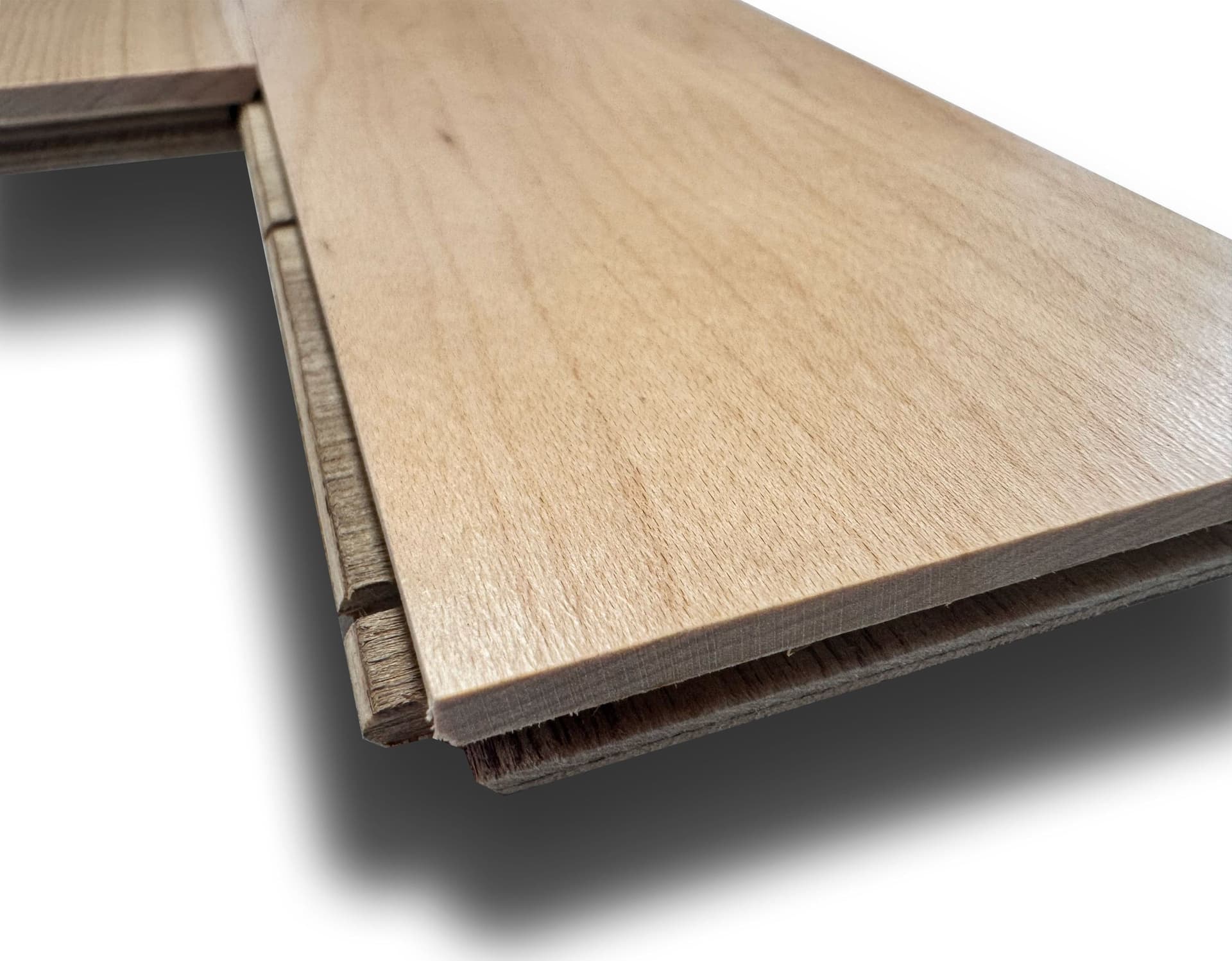 €19,90mq * STOCK GARBELOTTO * Lotto da 12mq di Parquet LISTONE prefinito in legno ACERO vern. 14X90X500/800 (4mm nobile) - 3