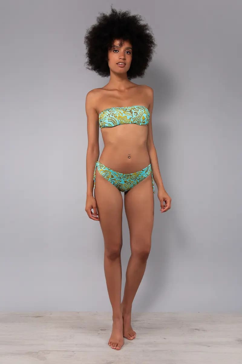 Slip con laccetti Malibu | VERDISSIMA Mare - 15